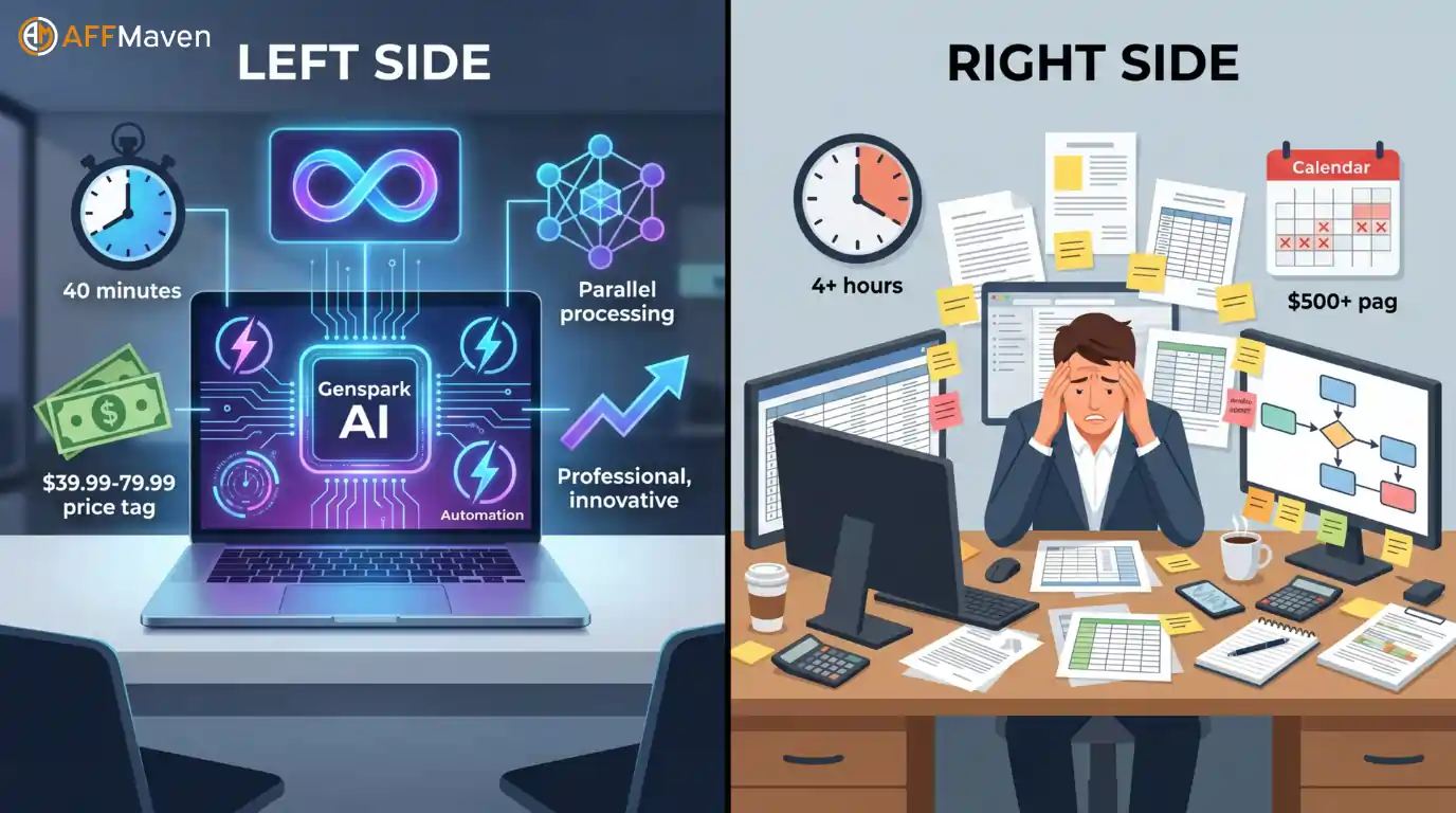 Genspark AI Automation Efficiency vs Manual Workflows